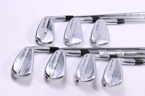 Cobra King Tec 2025 Irons / 4-PW / Stiff Flex KBS $-Taper Lite Shafts