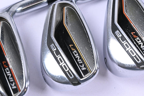 Cobra King F7 Irons / 4-PW+GW+SW / Regular Flex Cobra King F7 Shafts