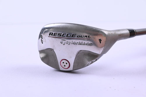 Taylormade Rescue Dual #4 Hybrid / 22 Degree / Stiff Flex Taylormade M.A.S² 55