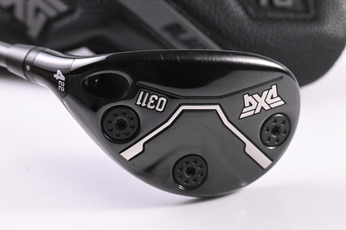 Left Hand PXG 0311 Black Ops #4 Hybrid / 22 Degree / Regular Flex Steel Fiber