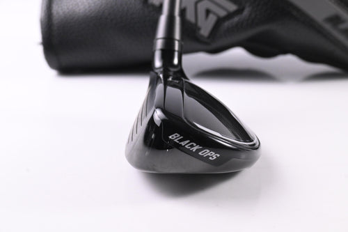 Left Hand PXG 0311 Black Ops #4 Hybrid / 22 Degree / Regular Flex Steel Fiber