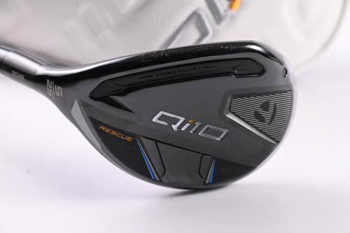 Left Hand Taylormade Qi10 #5 Hybrid / 25 Degree / Stiff Flex Ventus TR Blue 7