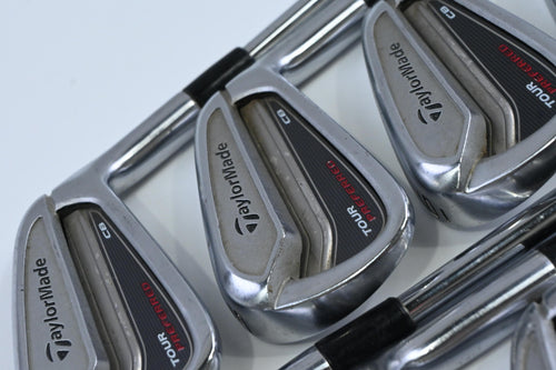 Taylormade Tour Preferred CB 2014 Irons / 4-PW+AW / Stiff Flex KBS Tour Shafts