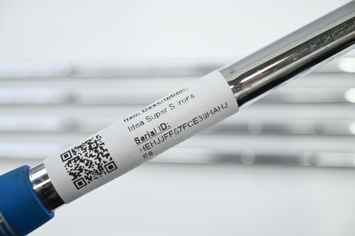 Left Hand Adams Idea Super S Irons / 6-PW / Regular Flex KBS Tour 90 Shafts