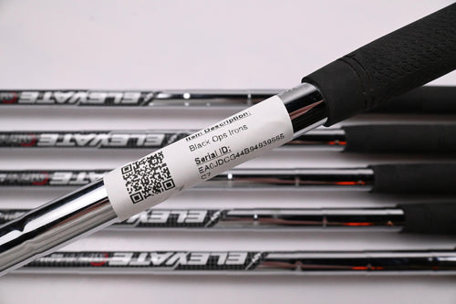 PXG Black Ops Irons / 5-PW / Regular Flex Elevate MPH 95 Shafts