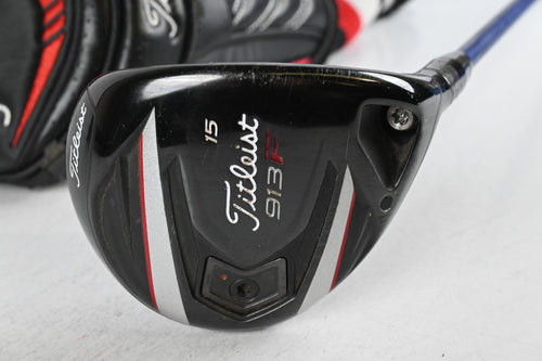 Titleist 913 F #3 Wood / 15 Degree / Stiff Flex Diamana S+ Blue 72 Shaft