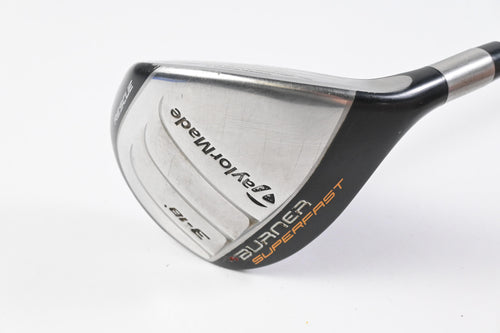 Taylormade Burner Superfast #3 Hybrid / 18 Degree / Regular Flex REAX 60 Shaft