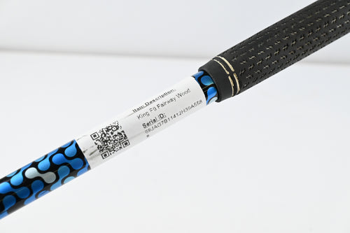 Left Hand Cobra King F9 #3-4 Wood / 14.5 Degree / Regular Flex Atmos Blue 7