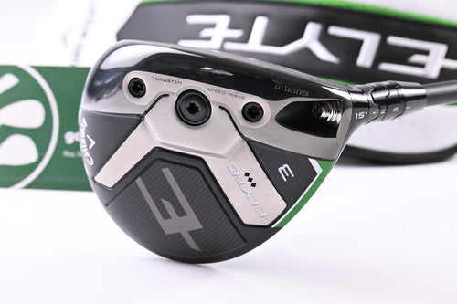 Callaway Elyte Triple Diamond #3 Wood / 15 Degree / Stiff Flex Tensei Black 75