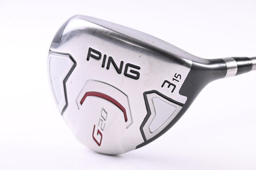 Ping G20 #3 Wood / 15 Degree / Stiff Flex Ping TFC 169 Shaft