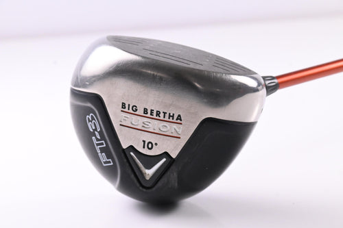 Callaway Big Bertha FT-3 Fusion Driver / 10 Degree / Regular Flex Aldila NVS 55