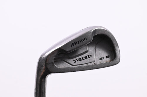 Left Hand Mizuno T-Zoid MX-15 #4 Iron / 24 Degree / Regular Flex Steel Shaft