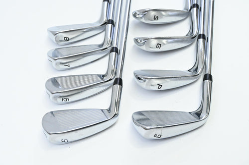 Cobra King F9 One Length Irons / 5-PW+GW+SW / Regular Flex KBS Tour 80 Shafts