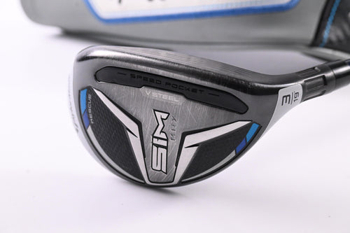 Taylormade SIM Max #3 Hybrid / 19 Degree / Stiff Flex Ventus Blue 7 Shaft