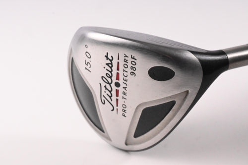 Titleist 980 F #3 Wood / 15 Degree / Regular Flex Titleist 4375 Shaft