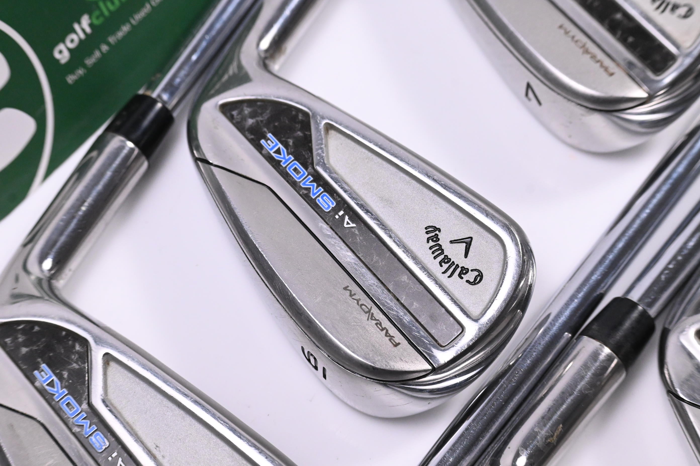 Callaway PARADYM Ai SMOKE Black Iron Set 6pcs 5-Pw Flex S Stiff ELEVATE Callaway PARADYM Ai SMOKE Black Iron Set 6pcs 5-Pw Flex S Stiff ELEVATE