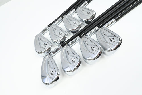Callaway Elyte Irons / 4-PW+AW / Regular Flex Aldila NV 65 Shafts