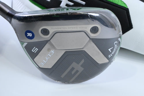 Left Hand Callaway Elyte #5 Wood / 18 Degree / Regular Flex Denali Charcoal 60