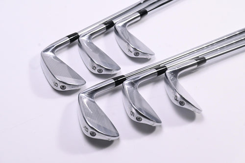 Left Hand Cobra King Tec One Length Irons / 5-PW / Regular Flex KBS $-Taper Lite