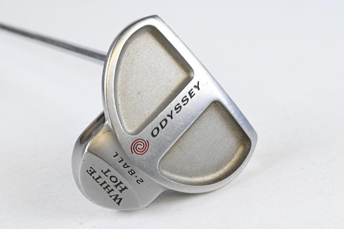 Left Hand Odyssey White Hot 2-Ball Putter / 35 Inch