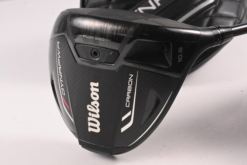 Wilson DYNAPWR Carbon 2025 Driver / 10.5 Degree / Stiff Flex Denali Black 60