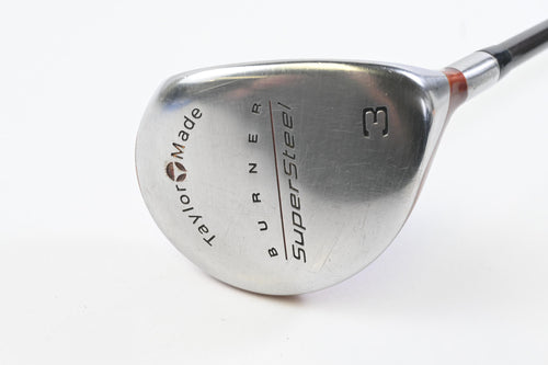 Taylormade Supersteel #3 Wood / 15 Degree / Stiff Flex Burner 90 Shaft