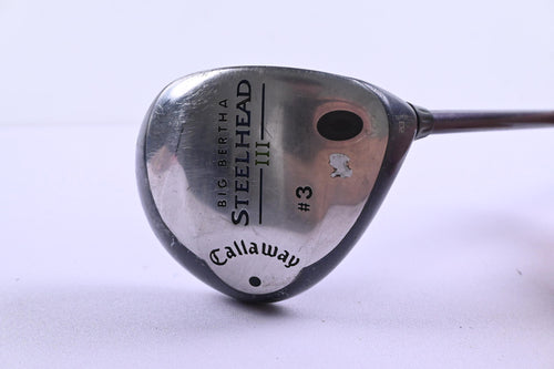 Callaway Steelhead III #3 Wood / 15 Degree / Firm Flex Callaway System III Shaft