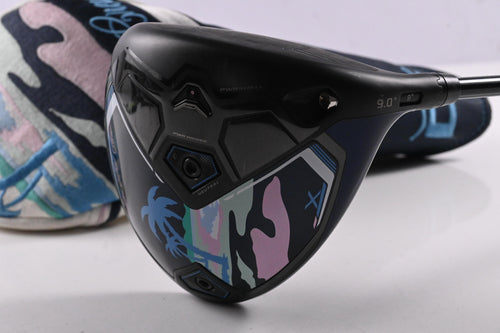 Cobra Darkspeed X Palm Tree Crew Driver / 9 Degree / HZRDUS Palm Tree 60 Shaft