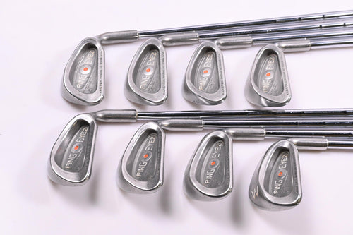 Ping Eye 2 + Irons / 3-PW / Orange Dot / Stiff Flex Ping Shafts