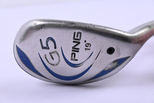 Ping G5 #3 Hybrid / 19 Degree / Senior Flex Ping TFC 100H Shaft