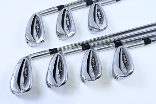 Ping G425 Irons / 5-PW+UW / Blue Dot / Regular Flex Ping AWT 2.0 Shafts