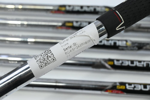 Taylormade Burner Superlaunch Irons / 4-9i / Regular Flex Burner 85 Shafts