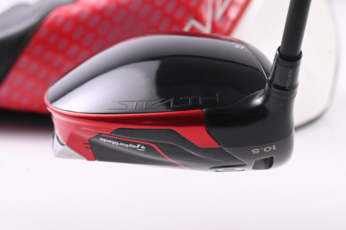 Left Hand Taylormade Stealth 2 Driver / 10.5 Degree / Stiff Flex HZRDUS Black 60