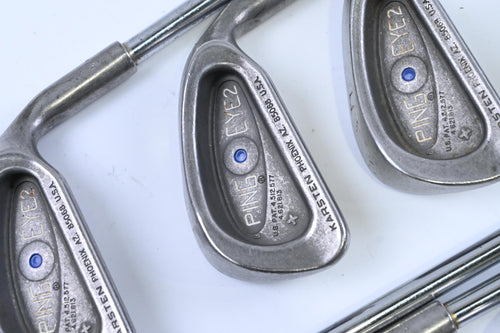 Ping Eye 2+ Irons / 3-PW+SW / Blue Dot / Stiff Flex Ping JZ / Missing #7 Iron