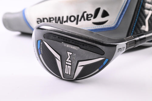 Taylormade SIM Max #3 Hybrid / 19 Degree / X-Flex HZRDUS Smoke Black 90 Shaft