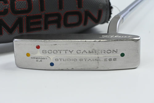 Scotty Cameron Studio Stainless Newport 2.5 Putter / 33 Inch