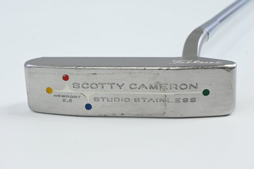 Scotty Cameron Studio Stainless Newport 2.5 Putter / 33 Inch