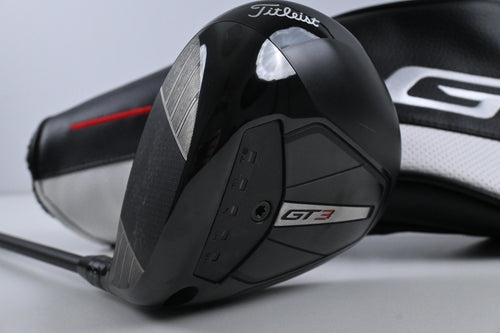 Left Hand Titleist GT3 Driver / 10 Degree / Stiff Flex HZRDUS Black Gen 5 70