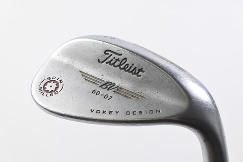 Titleist Vokey Spin Milled 2008 Lob Wedge / 60 Degree / Wedge Flex Vokey Design