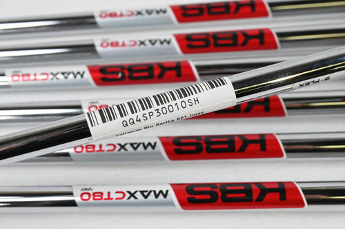 Callaway Big Bertha B21 Irons / 5-PW+SW / Stiff Flex KBS MAX CT80 Shafts
