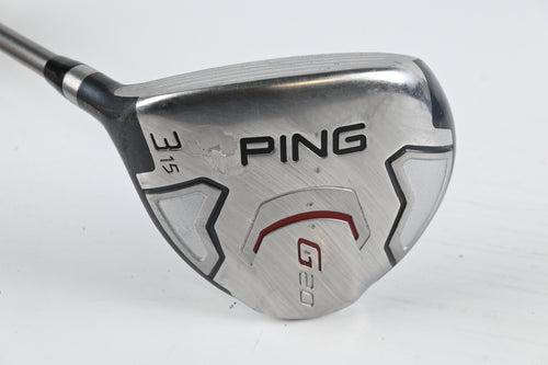 Left Hand Ping G20 #3 Wood / 15 Degree / Stiff Flex Ping TFC 169 F Shaft