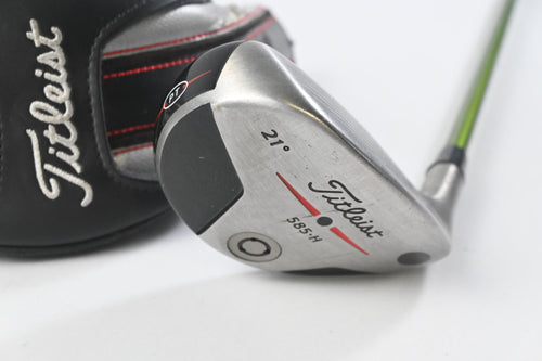 Titleist 585.H #3 Hybrid / 21 Degree / Stiff Flex Aldila NV Green 85 Shaft