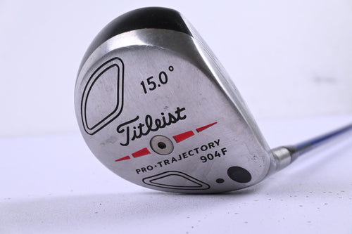 Titleist 904 F #3 Wood / 15 Degree / Regular Flex Graphite Design YS-6 Shaft