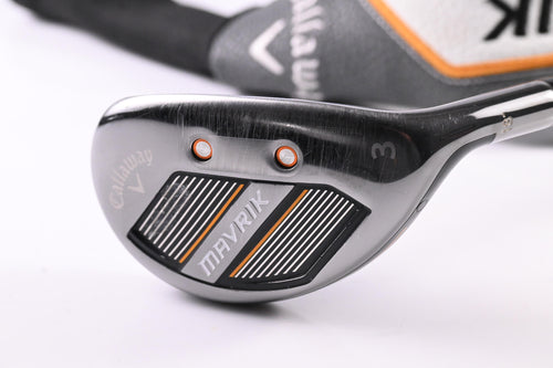 Callaway Mavrik #3 Hybrid / 18 Degree / Regular Flex Catalyst 65 Shaft