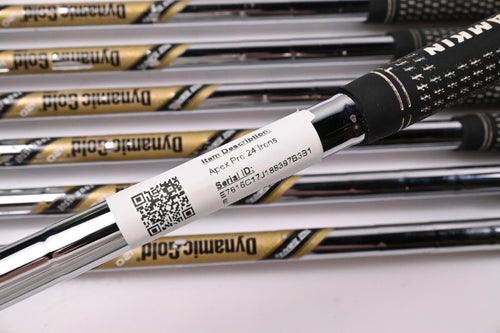 Callaway Apex Pro 24 Irons / 4-PW / X-Flex Dynamic Gold 120 X100 Shafts