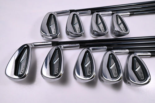Ping G730 Irons / 5-PW+GW+50°+56° / Red Dot / Senior Flex UST Recoil Dart 65