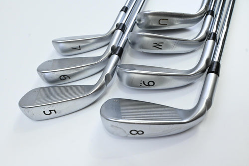 Ping G400 Irons / 5-PW+UW / Blue Dot / Regular Flex Ping AWT 2.0 Shafts