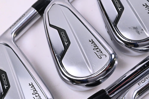 Titleist T200 2021 Irons / 3-PW / Stiff Flex AMT Tour White S300 Shafts