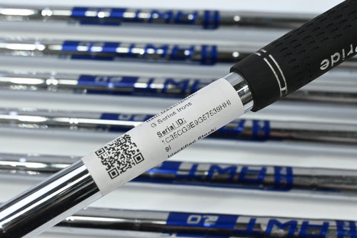 Ping G Series Irons / 5-PW+SW / Blue Dot / Stiff Flex Ping AWT 2.0 Shafts