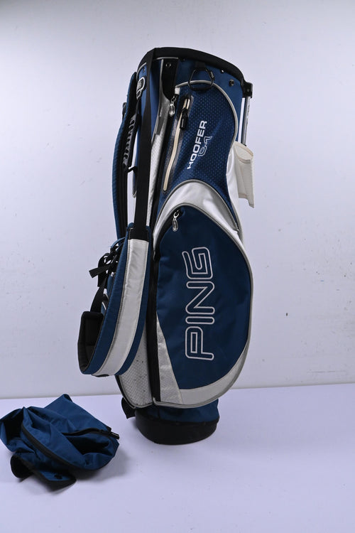 Ping Hoofer C-1 Stand Bag / 5-Way Divider / Blue & White